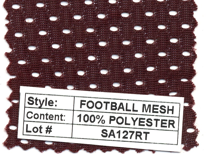 Football Mesh 100% Polyester